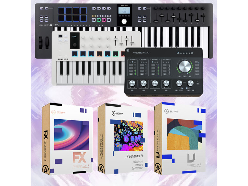 Ліцензійний софт в подарунок до інструментів від Arturia