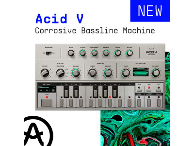 Arturia выпускает Acid V: эмуляцией легендарного басового синтезатора 