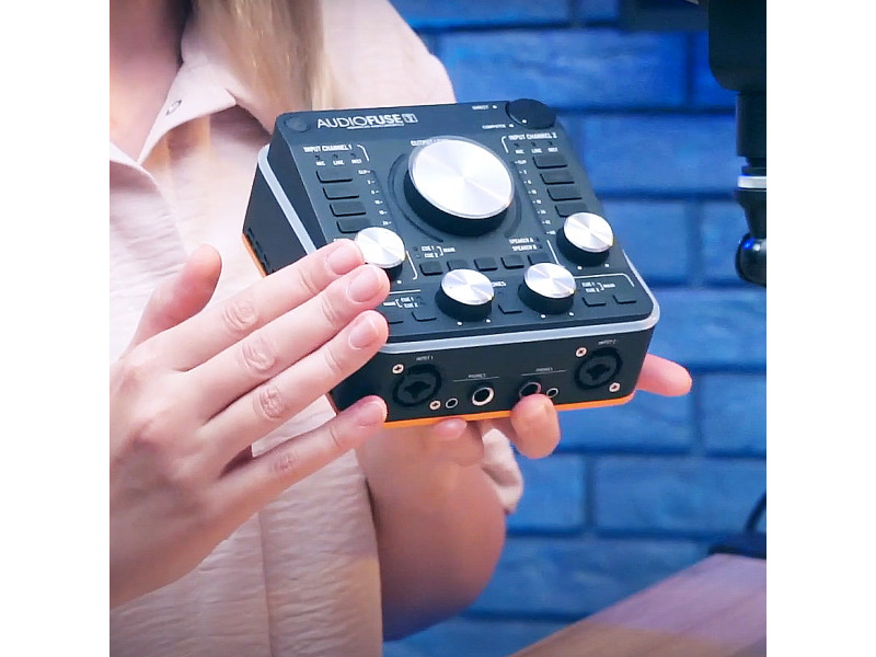Review of the Arturia AudioFuse Rev2 audio interface by Nadiia Bondarets