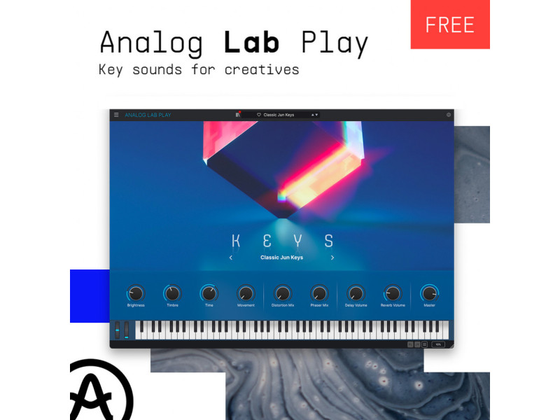 Introducing Analog Lab & Play view: yours for free!
