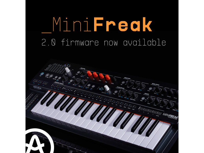 Arturia introduced MiniFreak Firmware 2.0 and MiniFreak V 2.0