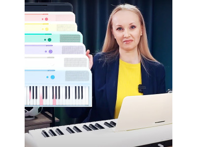 Огляд розумного цифрового піаніно THE ONE COLOR від Надії Бондарець