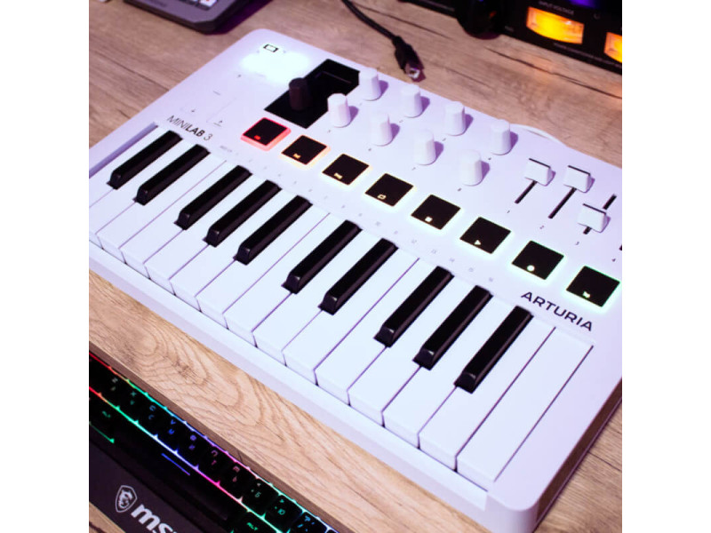 Here's a review of Arturia MiniLab 3 from MyChooz