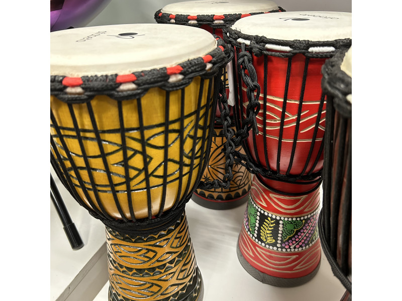 New arrival of djembe from Alfabeto