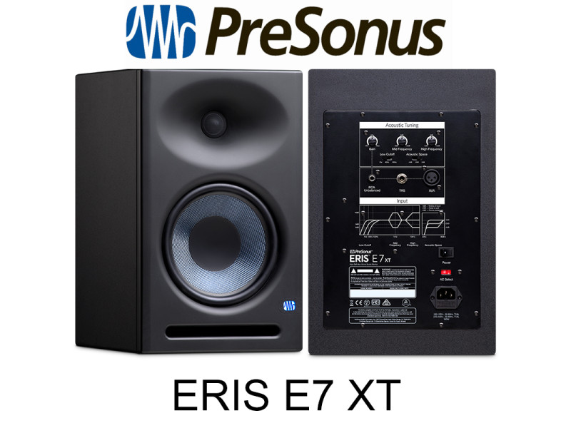 Presonus поповнює лінійку студійних моніторів ERIS моделлю Eris E7 XT