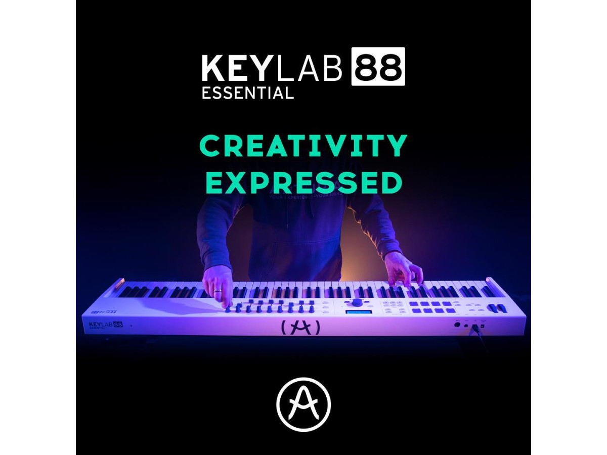 Відео-огляд MIDI-клавіатури Arturia KeyLab Essential 88