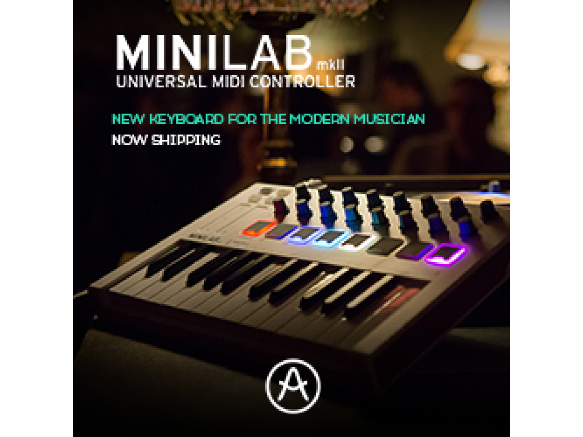 Відео-огляд MIDI-контролера Arturia Minilab MKII