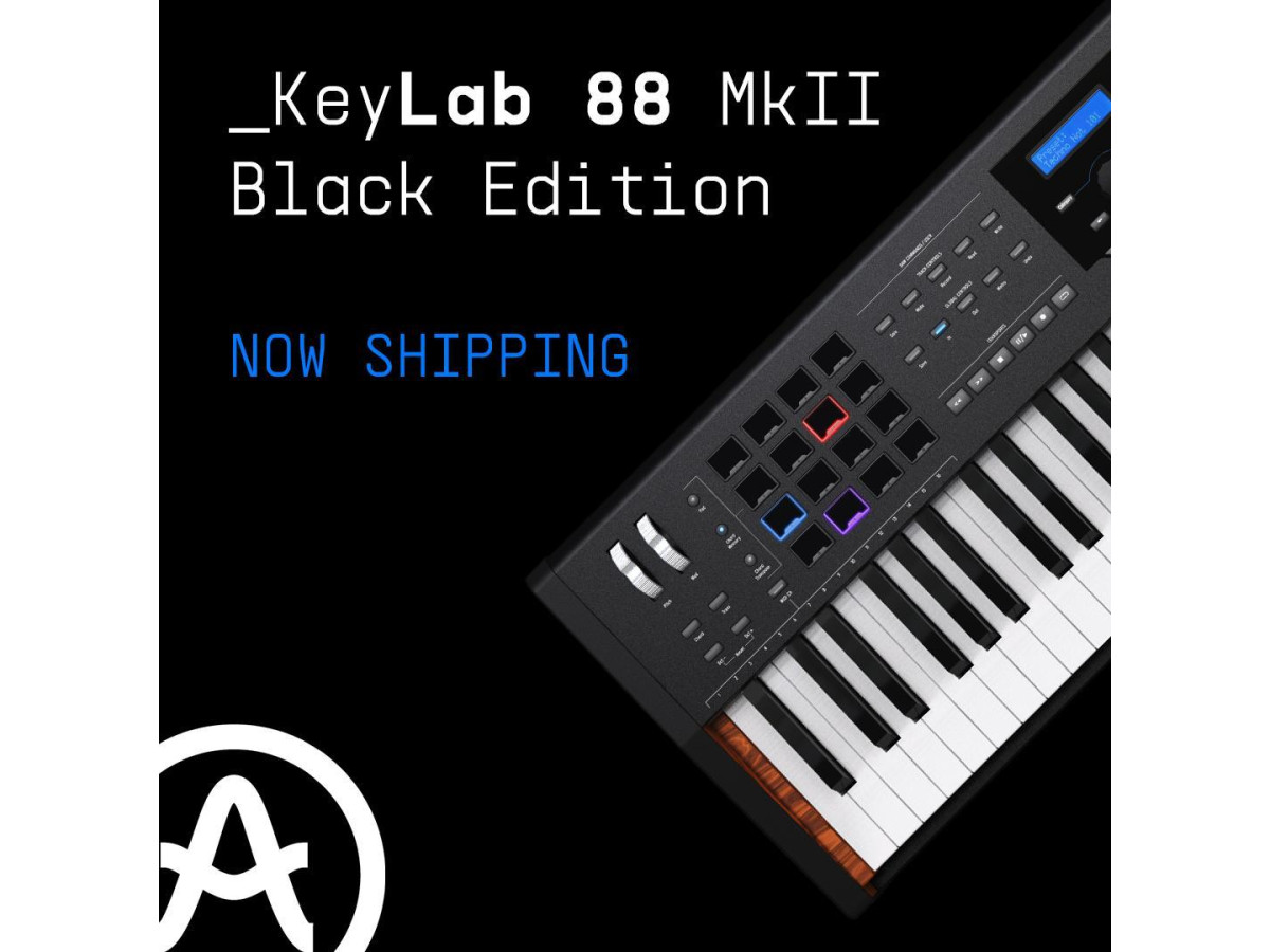 Arturia анонсировала новую модель: KeyLab 88 MkII