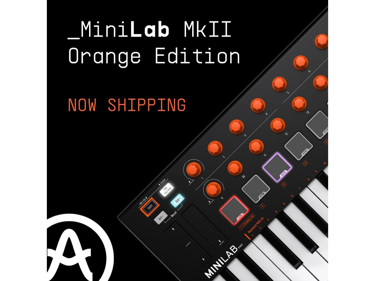 Arturia показала новий MiniLab MKII