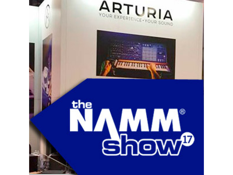 NAMM 2017: Arturia has demonstrated sound design