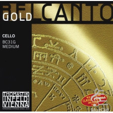 Струни для віолончелі Thomastik Belcanto Gold (4/4 Size, Medium Tension)