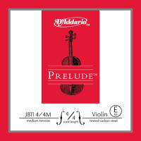 Cтруна Ми для скрипки D'Addario PRELUDE VIOLIN SINGLE E STRING (4/4 Scale, Medium Tension)
