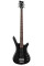 Бас-гитара Warwick Teambuilt Pro Series Corvette Ash, 4-String P/P (Nirvana Black Transparent Satin)