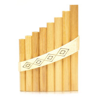 Пан-флейта Hora Panpipe 8 acacia/maple Soprano Акация