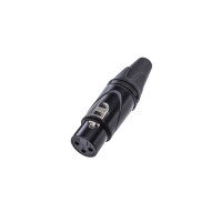 XLR Canon Maximum Acoustics XLR3FV.BL