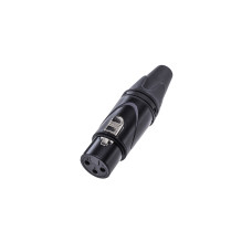 XLR Canon Maximum Acoustics XLR3FV.BL