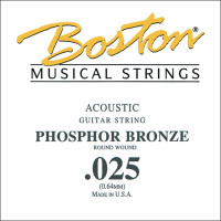 Струна для акустической гитары Boston BPH-025