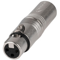 Adapter XLR-M to XLR-F Neutrik NA3FM