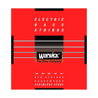 Струни для бас-гітари Warwick 42301 Red Stainless Steel Medium 5-String (45-135)