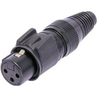 XLR Neutrik NC3FX-HD-B