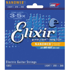 Струни для електрогітари Elixir EL NW L (10-46)
