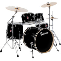 Ударна установка Premier 64099-44BK PHS PowerHouse Modern Rock22 + Набір стійок Premier 5864, APK/XPK Hardware Pack (3000 Series) (Black)