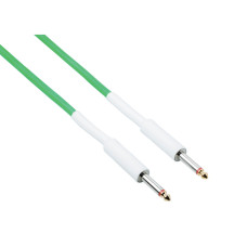 Інструментальний кабель Bespeco DRAG500 (Флуоресцентний зелений)