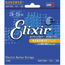 Струни для електрогітари Elixir EL NW B (12-68)