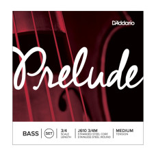 Струни для контрабаса D'Addario PRELUDE BASS STRING SET (3/4 Scale, Medium Tension)