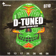 Струни для електрогітари Gallistrings D710 (.010-.056), D-Tuned, REGULAR, Steel/Nickel
