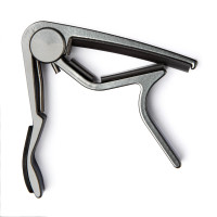 Каподастр Dunlop 83CS Trigger Capo Acoustic Curved Smoked Chrome