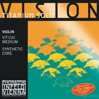 Strings For Violin Thomastik Vision Titanium Solo (4/4 Size, Medium Tension)