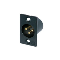 XLR-роз'єм Neutrik NC3MP-B
