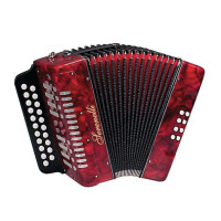 Диатонический аккордеон Serenelli Y-08-GC Красный