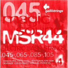 Струни для бас-гітари Gallistrings MSR44 (.045-.105), Magic Sound, MEDIUM, Stainless Steel