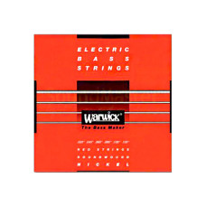 Струни для бас-гітар Warwick 46401 Red Nickel Plated Medium 6-String (25-135)