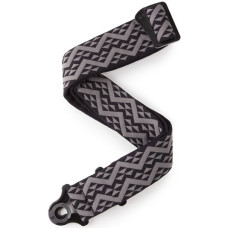 Ремінь для гітари D'Addario 50BAL03 Auto Lock Guitar Strap (Black Padded Geometric)
