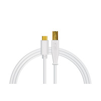 USB-кабель DJ Techtools Chroma Cables: USB-C to B (White)