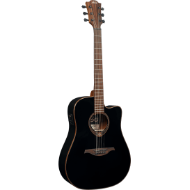Электроакустическая гитара Lag Tramontane T118DCE-BLK