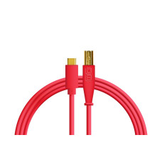 USB-кабель DJ Techtools Chroma Cables: USB-C to B (Red)
