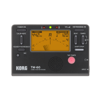 Тюнер-метроном Korg TM-60 (Black)
