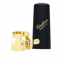 Ligature and Cap for Baritone Saxophone Vandoren LC09P