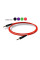 Instrumentation cable Bespeco Viper300 (Fluorescent red)