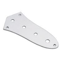The panel for bass type JazzBass Paxphil HC002 CR JB-Style Control Plate (Chrome)