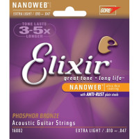 Acoustic guitar Strings Elixir AC NW EL (10-47)