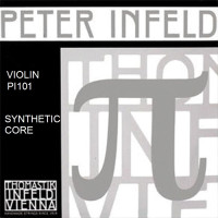 Strings For Violin Thomastik Peter Infeld (Tin Plated E) (4/4 Size, Medium Tension)