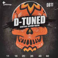 Electric guitar strings Gallistrings DB11 (.011-.060), D-Tuned, Steel/Nickel