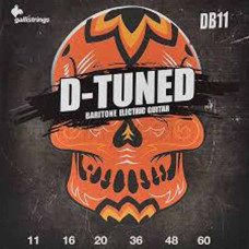 Струни для електрогітари Gallistrings DB11 (.011-.060), D-Tuned, Steel/Nickel