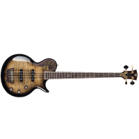 Bass Guitar Universum Guitars Elena Epsilon Bass UJ 4 Black Shabby