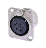 4 полюсный разъем XLR Female Neutrik NC4FD-L-1